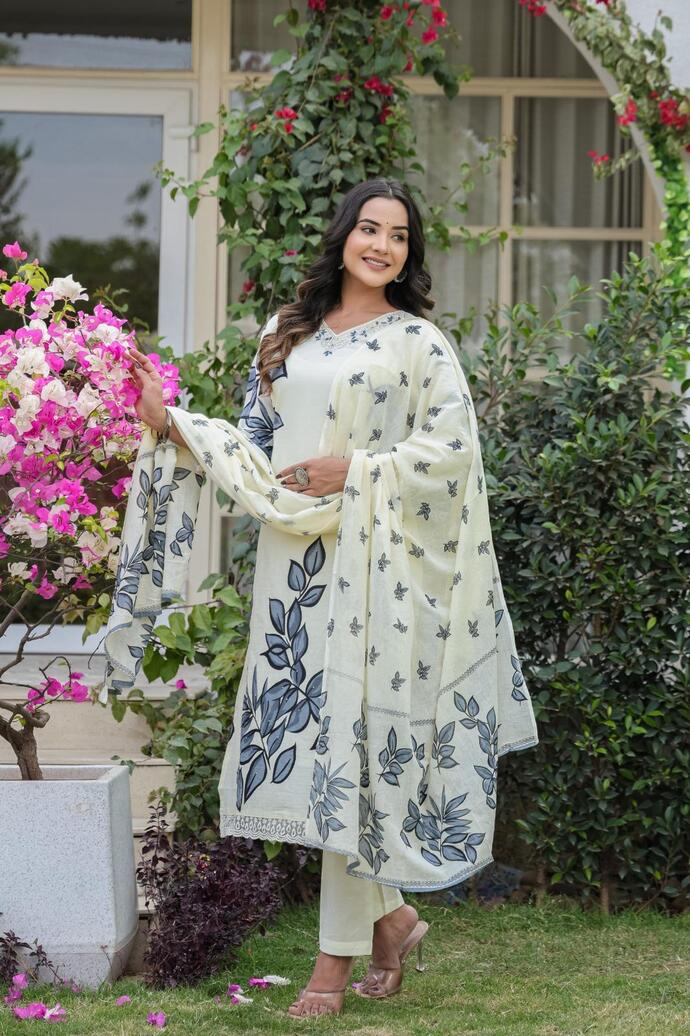 Floral Printed Kurta set